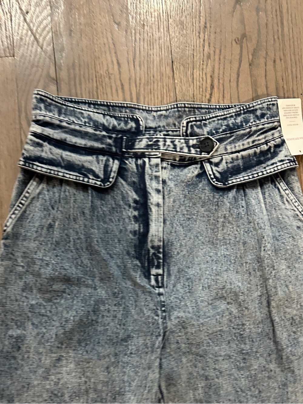 Sea New York Jocelyn Acid Wash Denim NWT - Picture 8 of 13